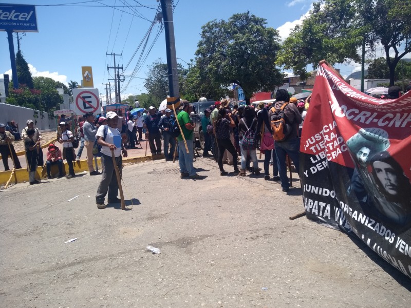 Protestas de maestros y Mocri en Chiapas