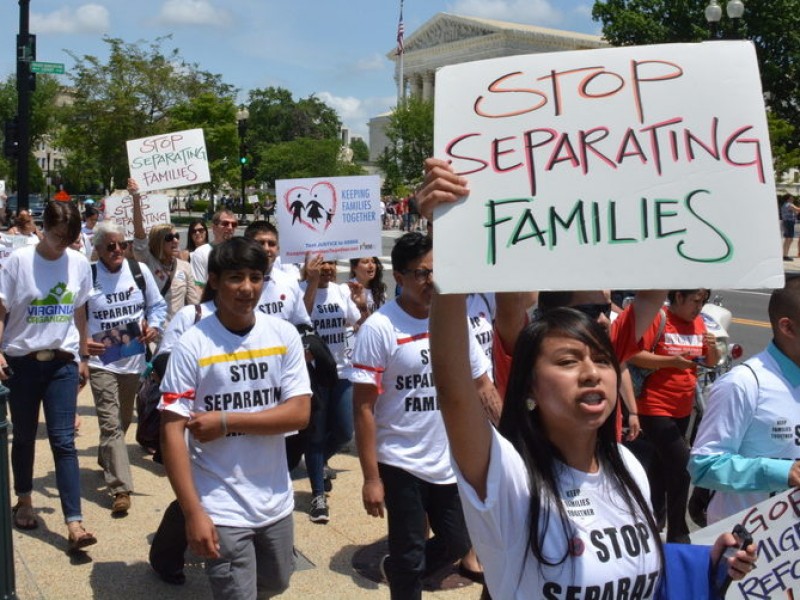 Protestas en EUA por separación de familias migrantes