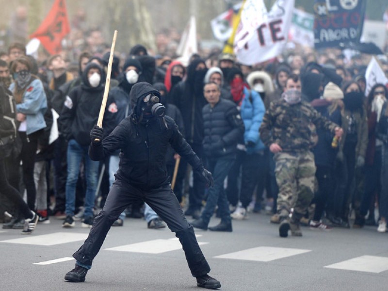 Protestas en Francia contra “gasolinazo