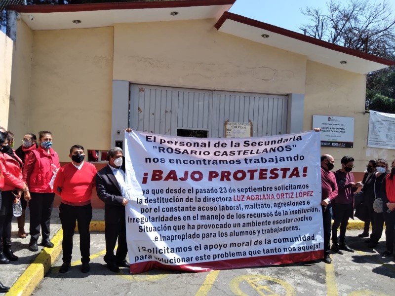 Protestas en la Escuela secundaria 