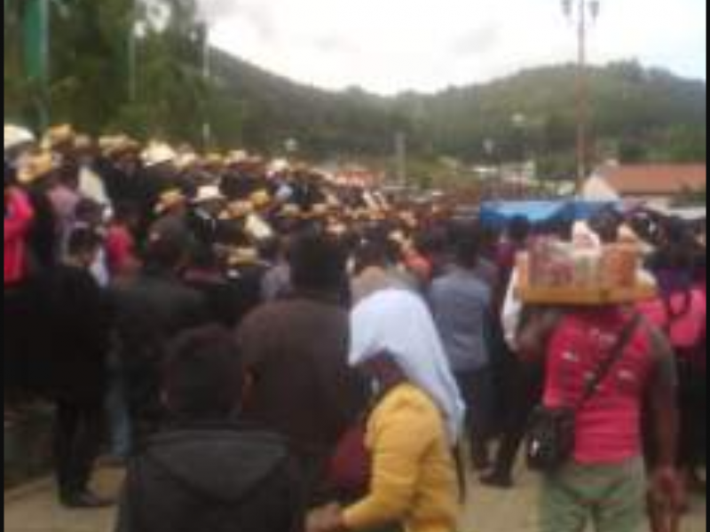 Protestas en San Juan Chamula