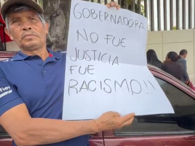 Protestas por detención de maestra oaxaqueña en Tlanepantla