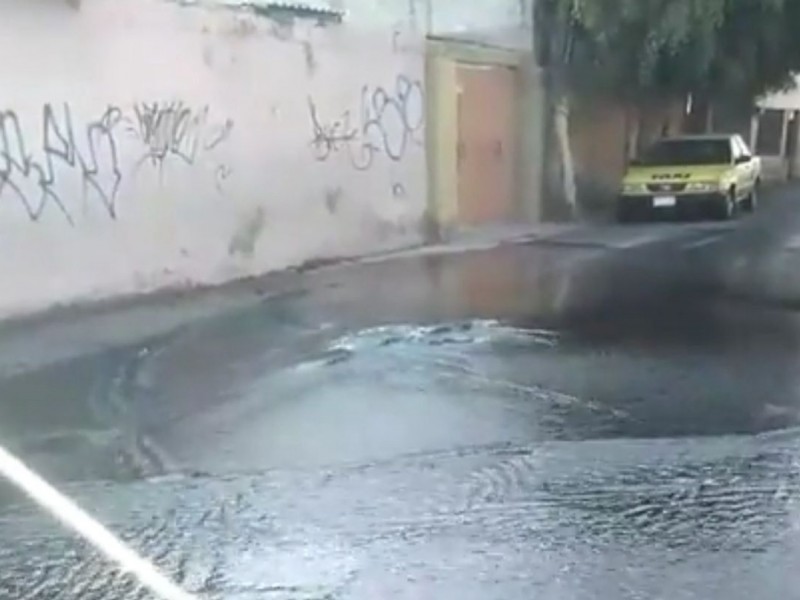 Provocan fuga de agua en Carrillo Puerto