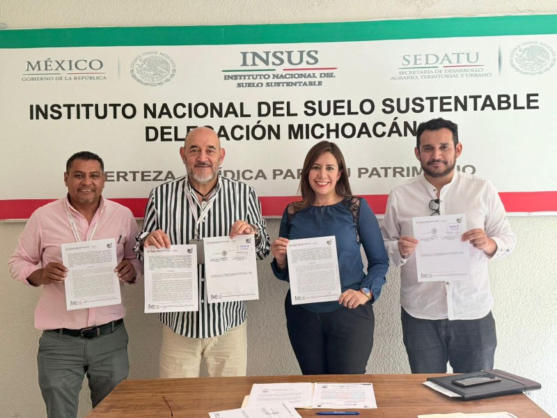 Próxima escrituración en Jacona a través de INSUS