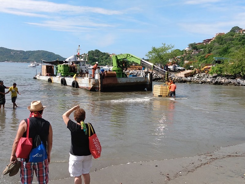 Próxima semana colocarán los pilotes para nuevo muelle