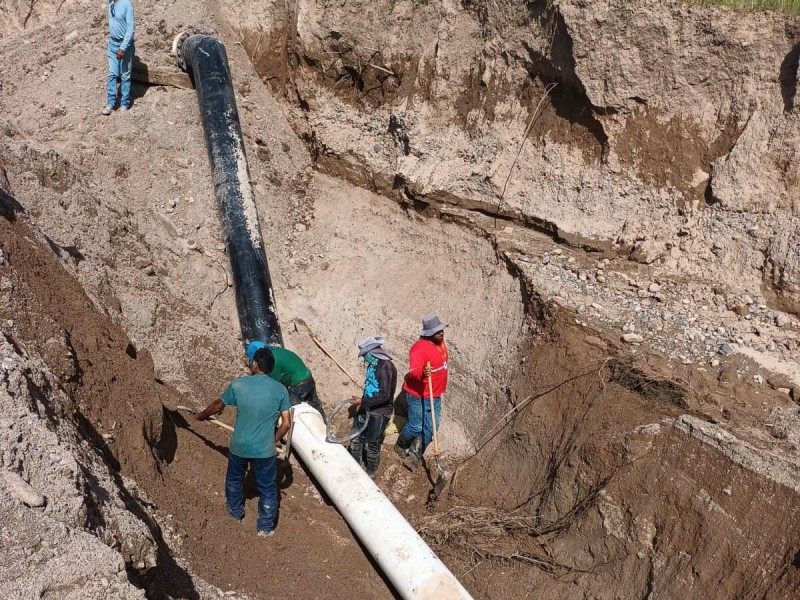 Próxima semana queda restablecido servicio de agua en Norte