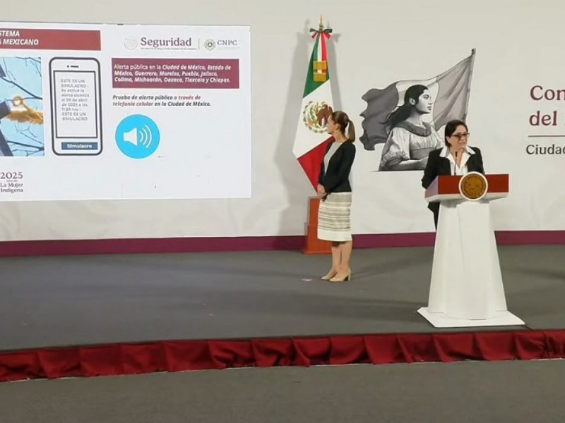Próximo martes simulacro nacional de sismo 2025