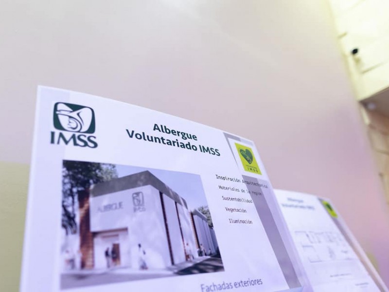 Proyecta voluntariado del IMSS albergue para familiares de pacientes hospitalizados