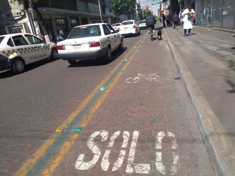 Proyectan retiro de bicicarril en Av.Hidalgo