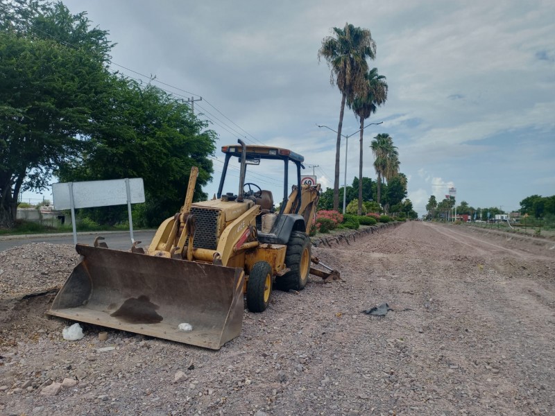 Proyectan terminar rehabilitación de blvd Rosales para mes de diciembre