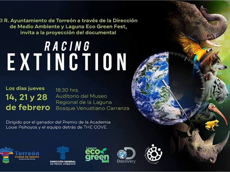 Proyectarán documental  “Racing Extinction”