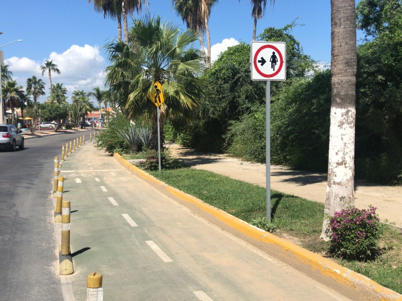 Proyecto de ciclovía; en el abandono