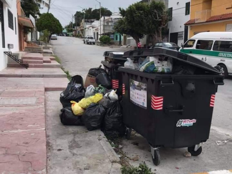 Proyecto de contenerización no es respetado por ciudadanía