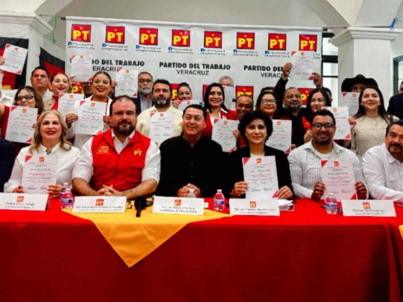 PT analiza ir sin alianza en varios municipios de Veracruz