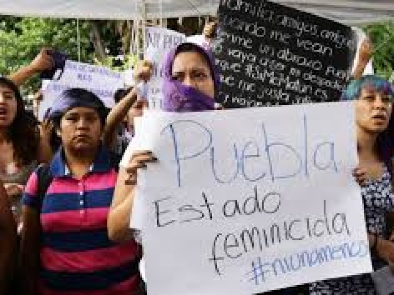 Puebla, 4° lugar en feminicidios durante el 2020