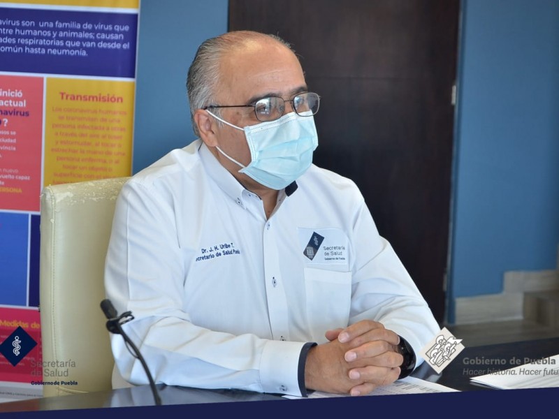 Puebla continúa con cresta alta de contagios en Covid-19