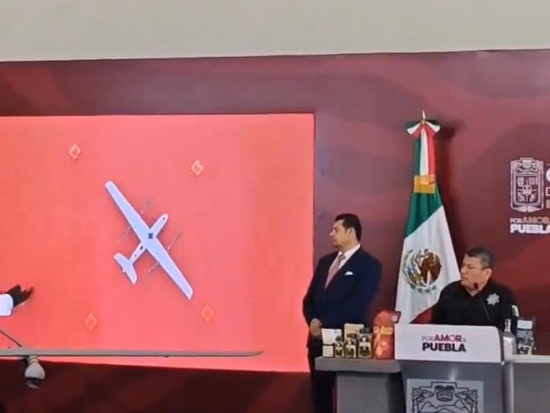 Puebla incorpora dos drones para vigilar carreteras y prevenir delitos