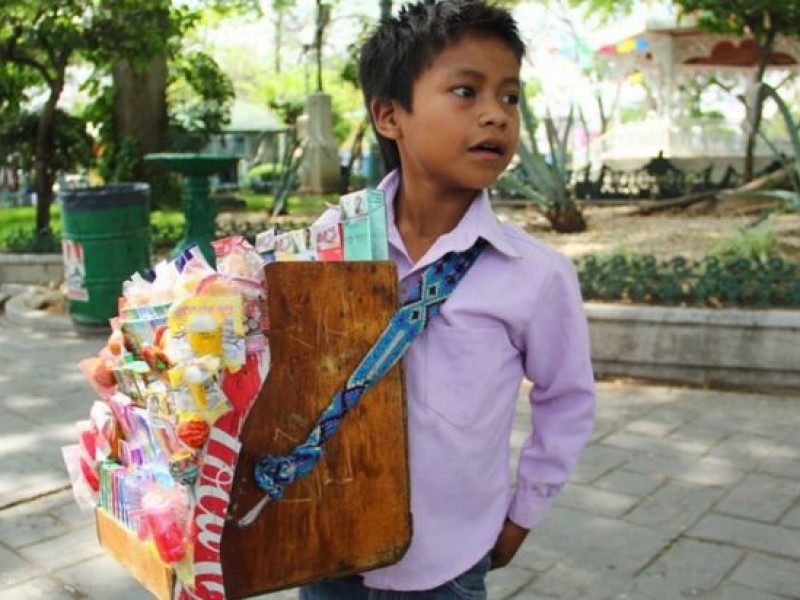 Puebla supera la media nacional en trabajo infantil