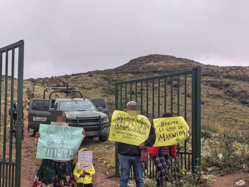 Pueblo Wixárika denuncia restricciones para acceder a sitio sagrado en Zacatecas