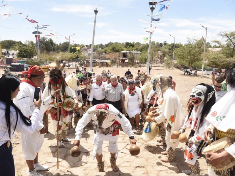 Pueblo yoreme recibe apoyos para celebración de Semana Santa 2023