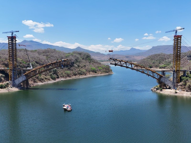 Puente Rizo de Oro lleva un 88 por ciento de avances | Meganoticias