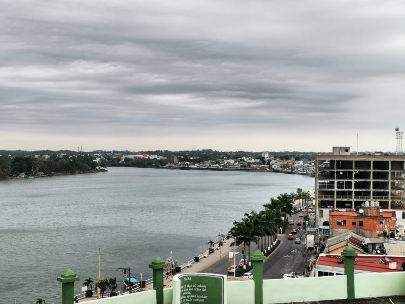 Puerto cerrado a la navegación por  Norte