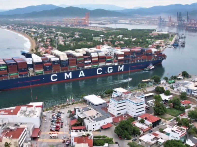 Puerto de Manzanillo con 5.8 millones de toneladas exportadas