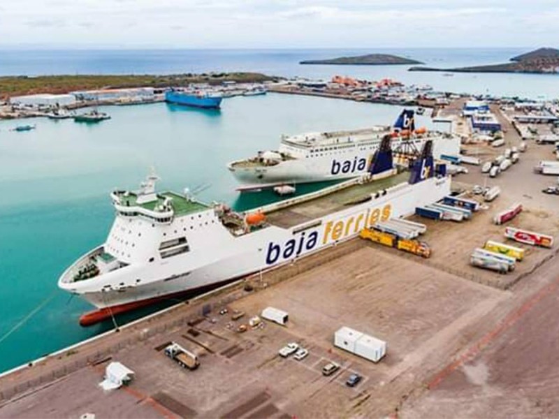 Puerto de Pichilingue en La Paz, ligado al huachicol fiscal