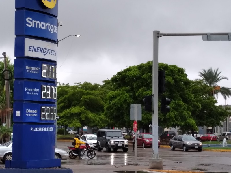 ¡Que cara la gasolina! En todas el precio es alto