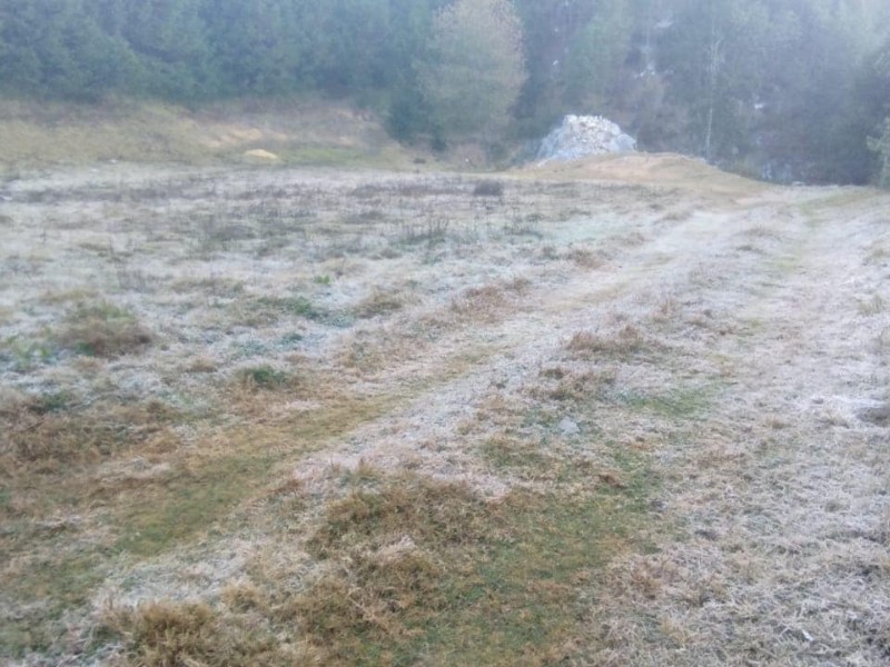 ¡Que frío! Zalayeta registra -3 grados Celsius