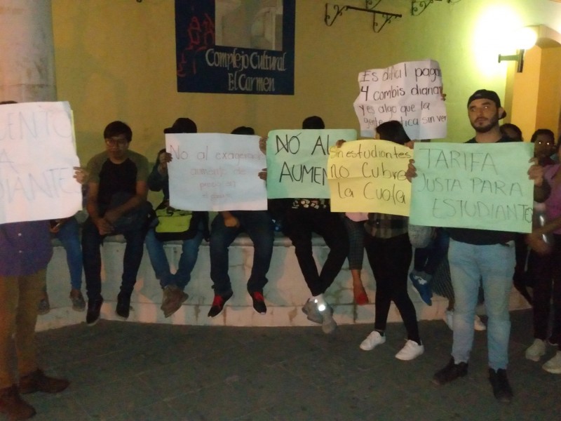 Queda pasaje para estudiantes de 6 pesos: MBH