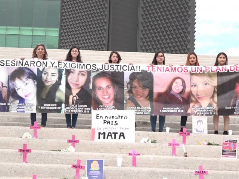 Queda sin ejecutarse memorial para víctimas de feminicidio 