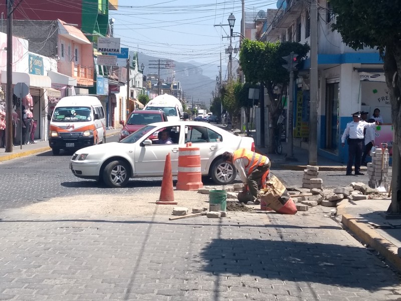 Queja por obras en horas pico