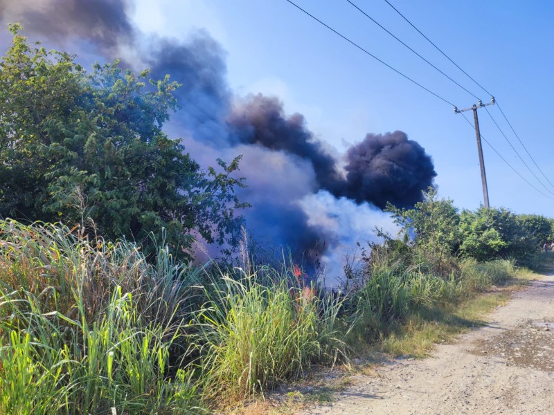 Quema de basura principal causa de incendios en Tuxpan