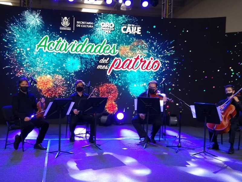 Querétaro celebra fiestas patrias en línea
