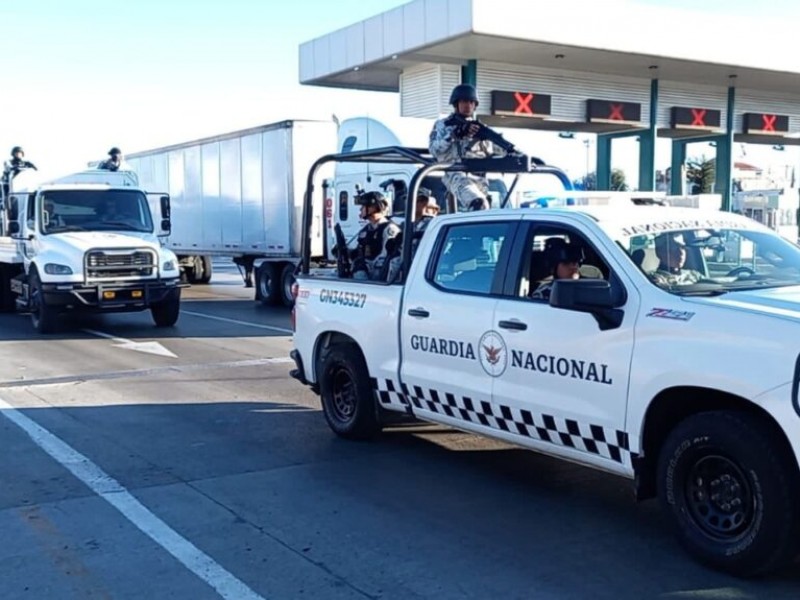 Querétaro es un punto logístico de Guardia Nacional