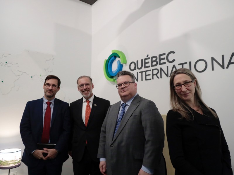 Querétaro estrecha relaciones con Quebec International
