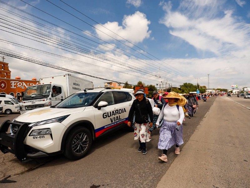 Querétaro refuerza acompañamiento a peregrinos rumbo al Tepeyac: Felifer Macías