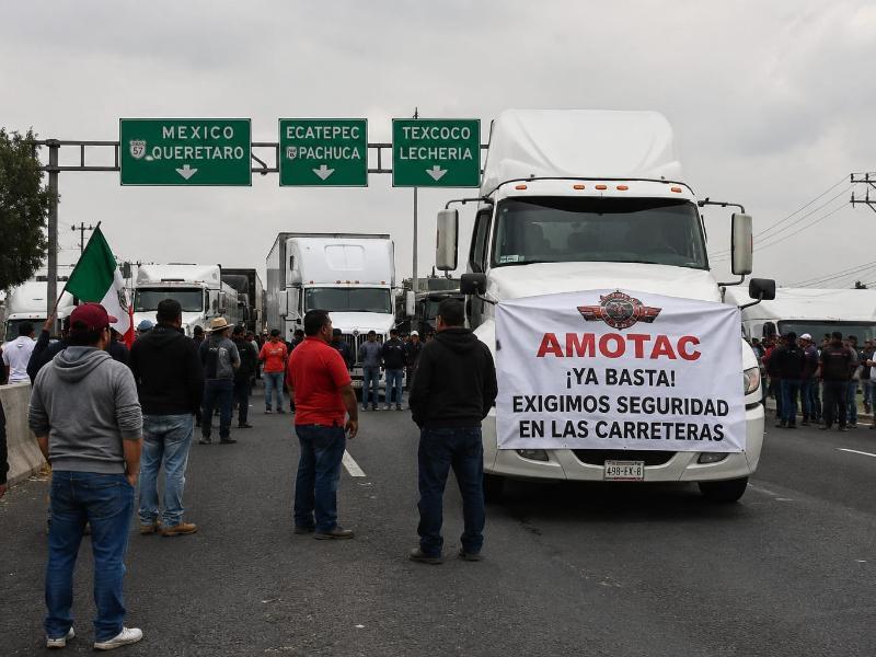 Querétaro se suma a protesta nacional: Transportistas bloquearán autopista 57