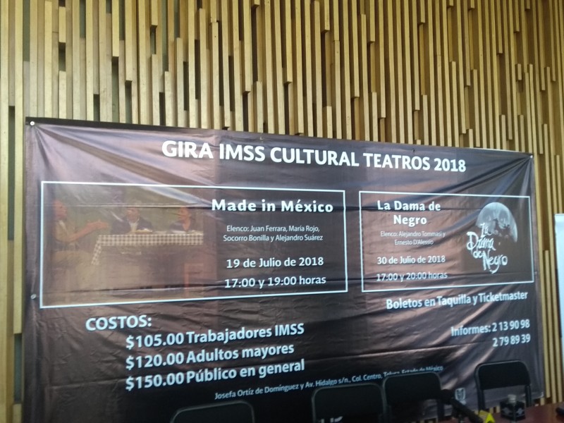 Quieren regresar sentido cultural a Teatro IMSS