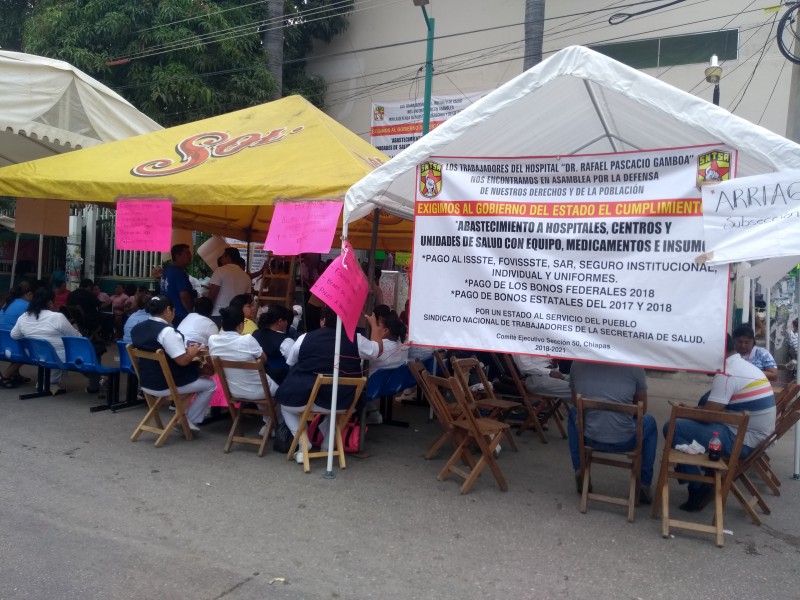 Radicalizarán acciones trabajadores de salud