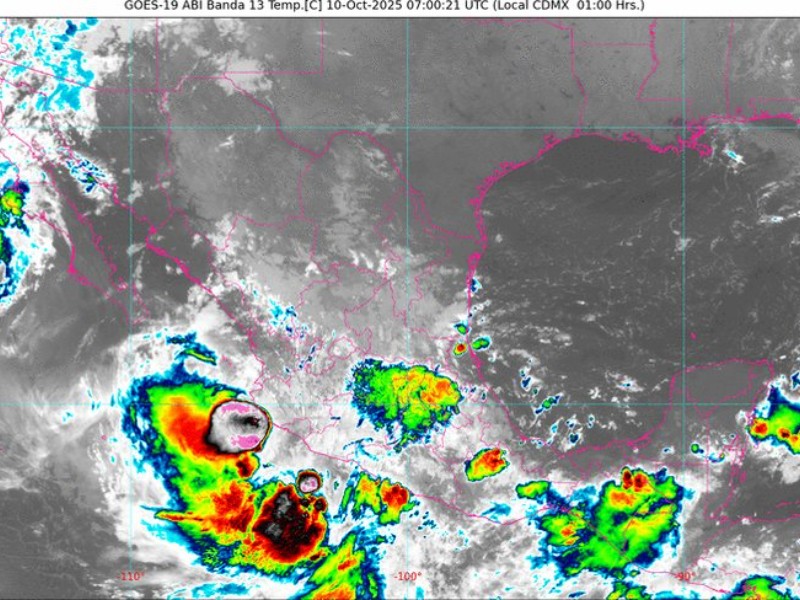 Raymond se aleja de Zihuatanejo, se ubica frente Michoacán y Colima