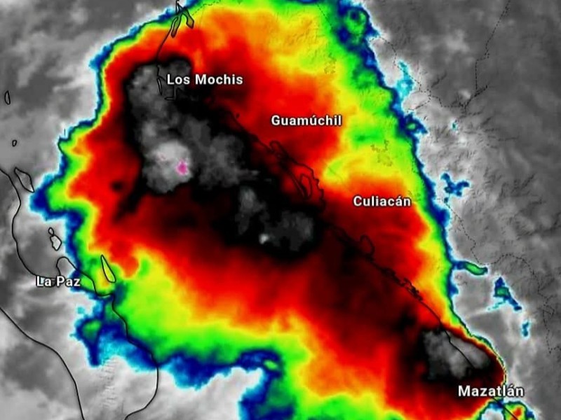 Raymond se degrada, pero se mantendrán lluvias en el norte de Sinaloa
