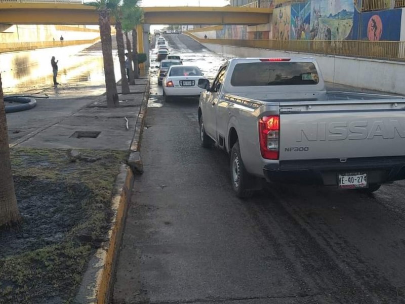 Reabre el paso desnivel de la calle 200 está tarde