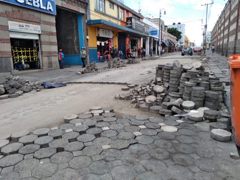 Reabren comerciantes circulación en calles 8,10,12 poniente-oriente