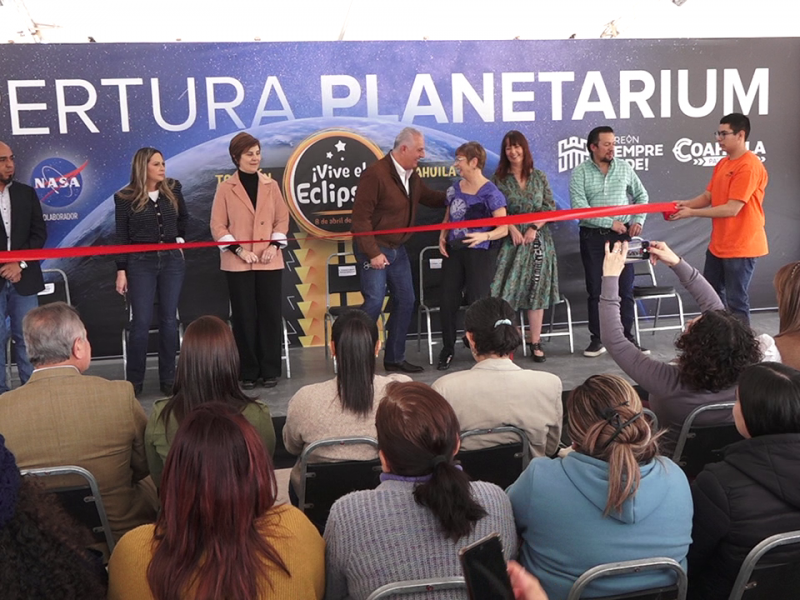 Reabren el remodelado Planetarium Torreón