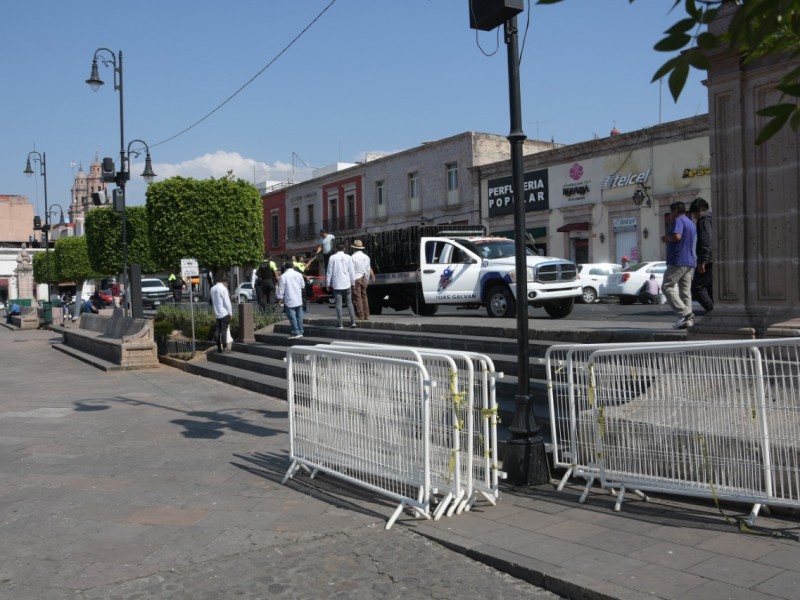 Reabren plazas públicas en Morelia