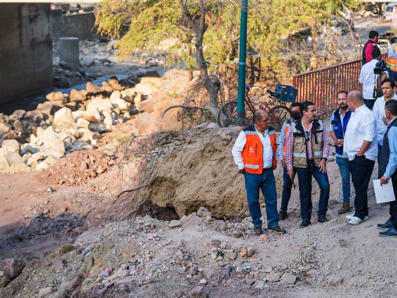 Reabren puente de Río Cuale afectado tras el Huracán Nora