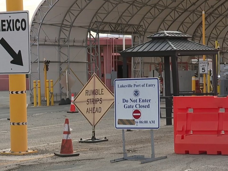 Reabren puertos fronterizos en Lukeville y Nogales, Arizona
