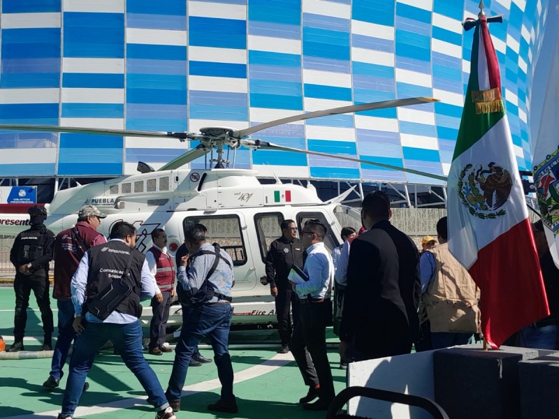 Reactivan helicópteros del gobierno de Puebla